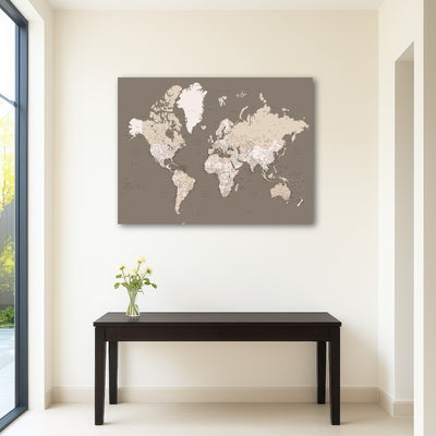 AUTO-MOCKUP ROOM | World Map 11