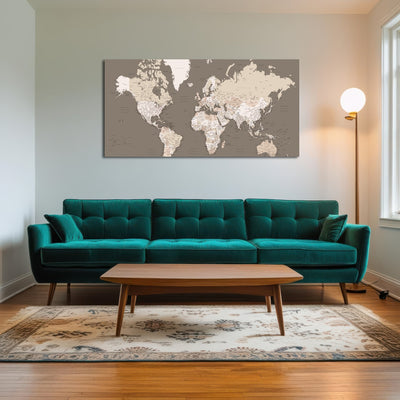 AUTO-MOCKUP ROOM | World Map 11