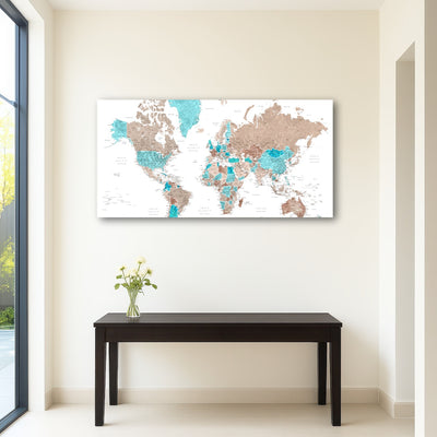 AUTO-MOCKUP ROOM | World Map 12