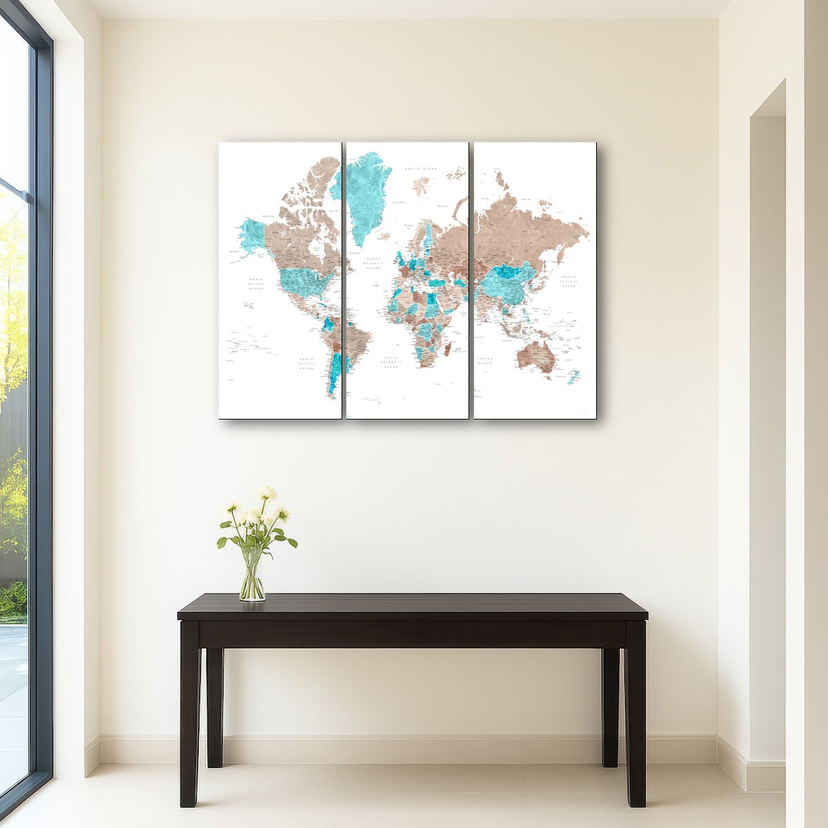 AUTO-MOCKUP ROOM | World Map 12