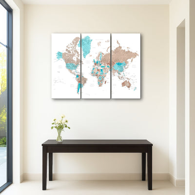 AUTO-MOCKUP ROOM | World Map 12