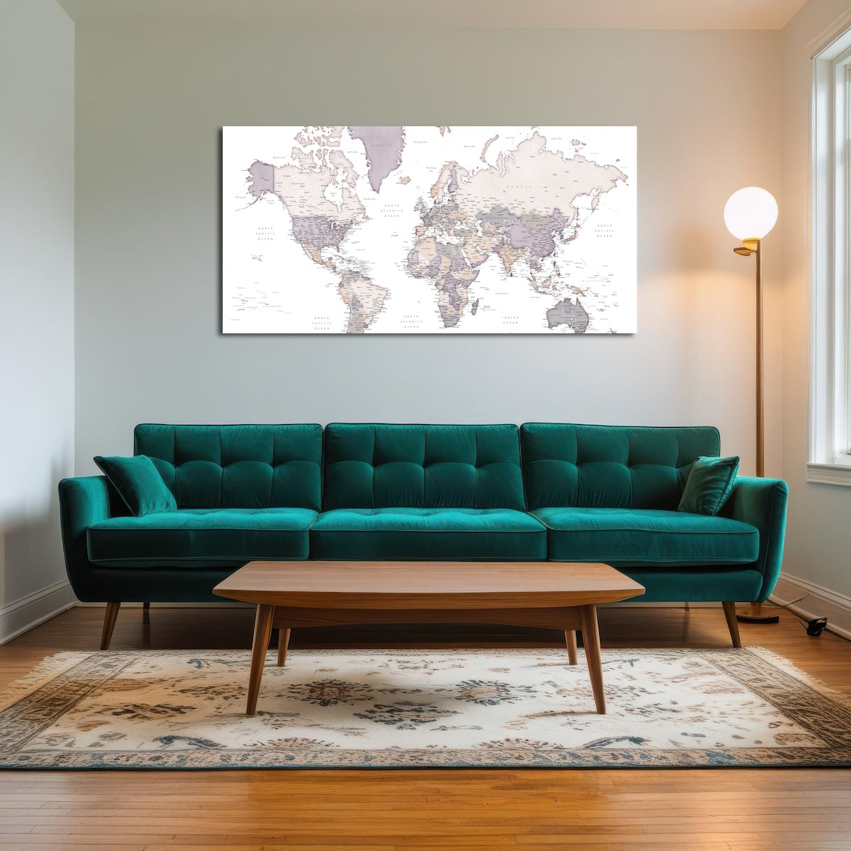 AUTO-MOCKUP ROOM | World Map 16