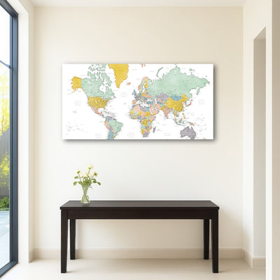 AUTO-MOCKUP ROOM | World Map 18