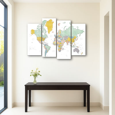 AUTO-MOCKUP ROOM | World Map 18