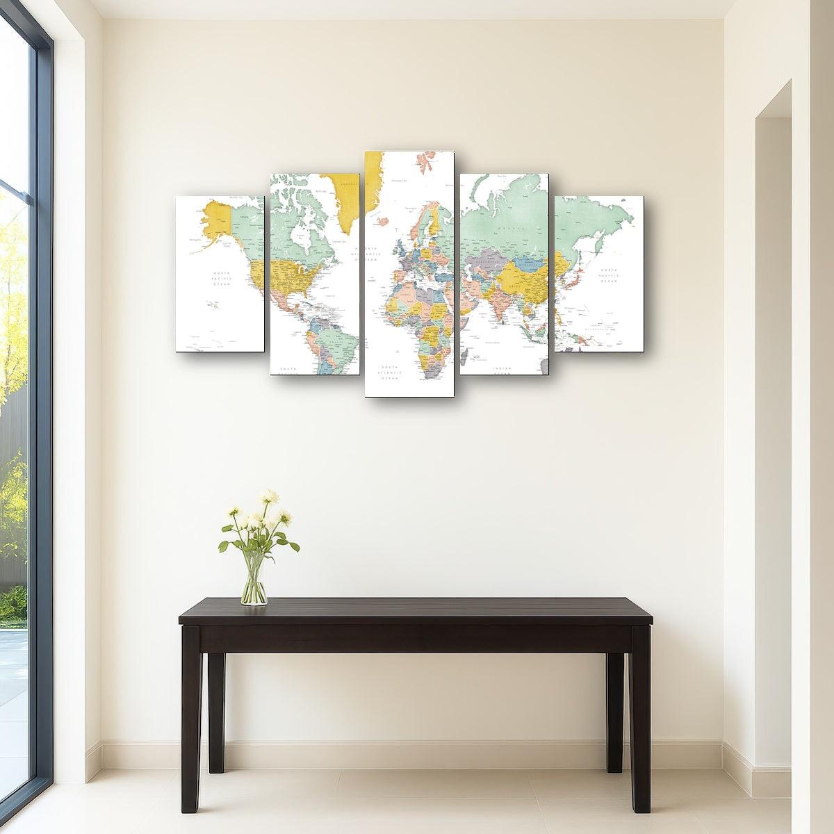 AUTO-MOCKUP ROOM | World Map 18