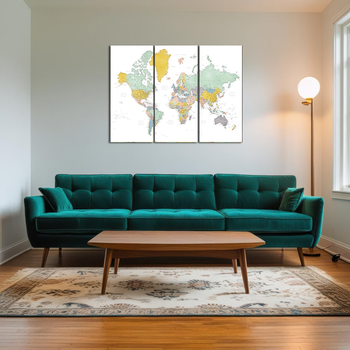 AUTO-MOCKUP ROOM | World Map 18