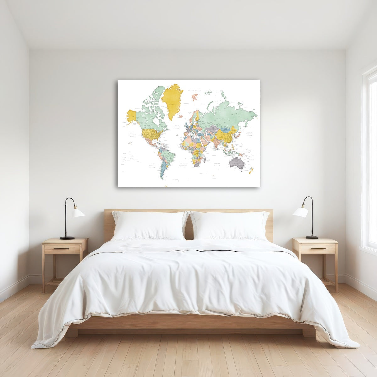 AUTO-MOCKUP ROOM | World Map 18