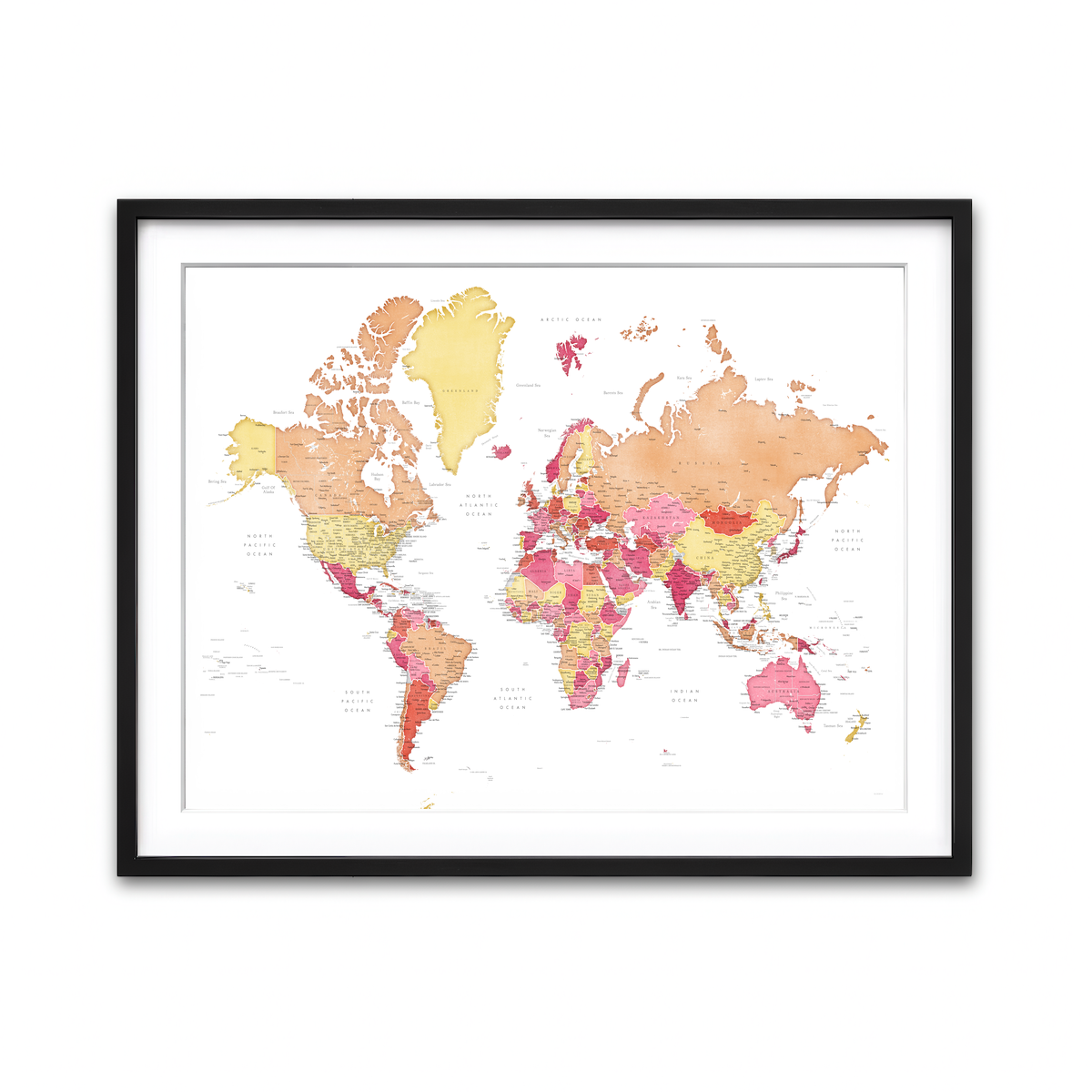 Framed Print 4x3 Black