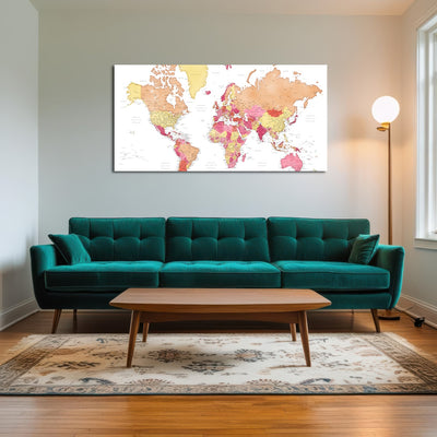 AUTO-MOCKUP ROOM | World Map 19