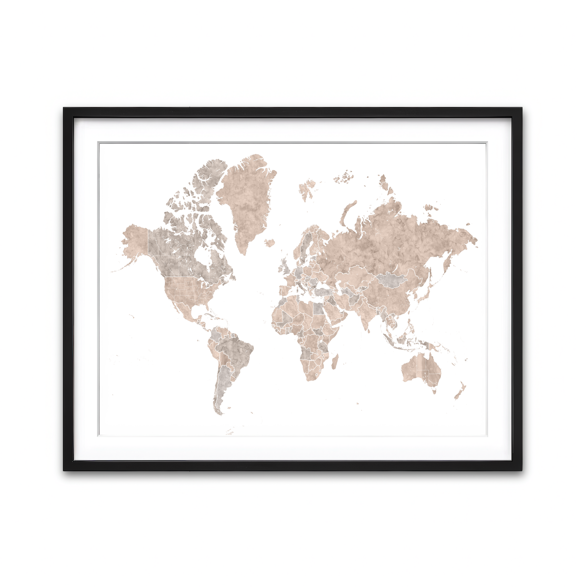 Framed Print 4x3 Black