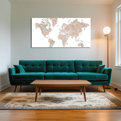 AUTO-MOCKUP ROOM | World Map 1