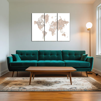 AUTO-MOCKUP ROOM | World Map 1