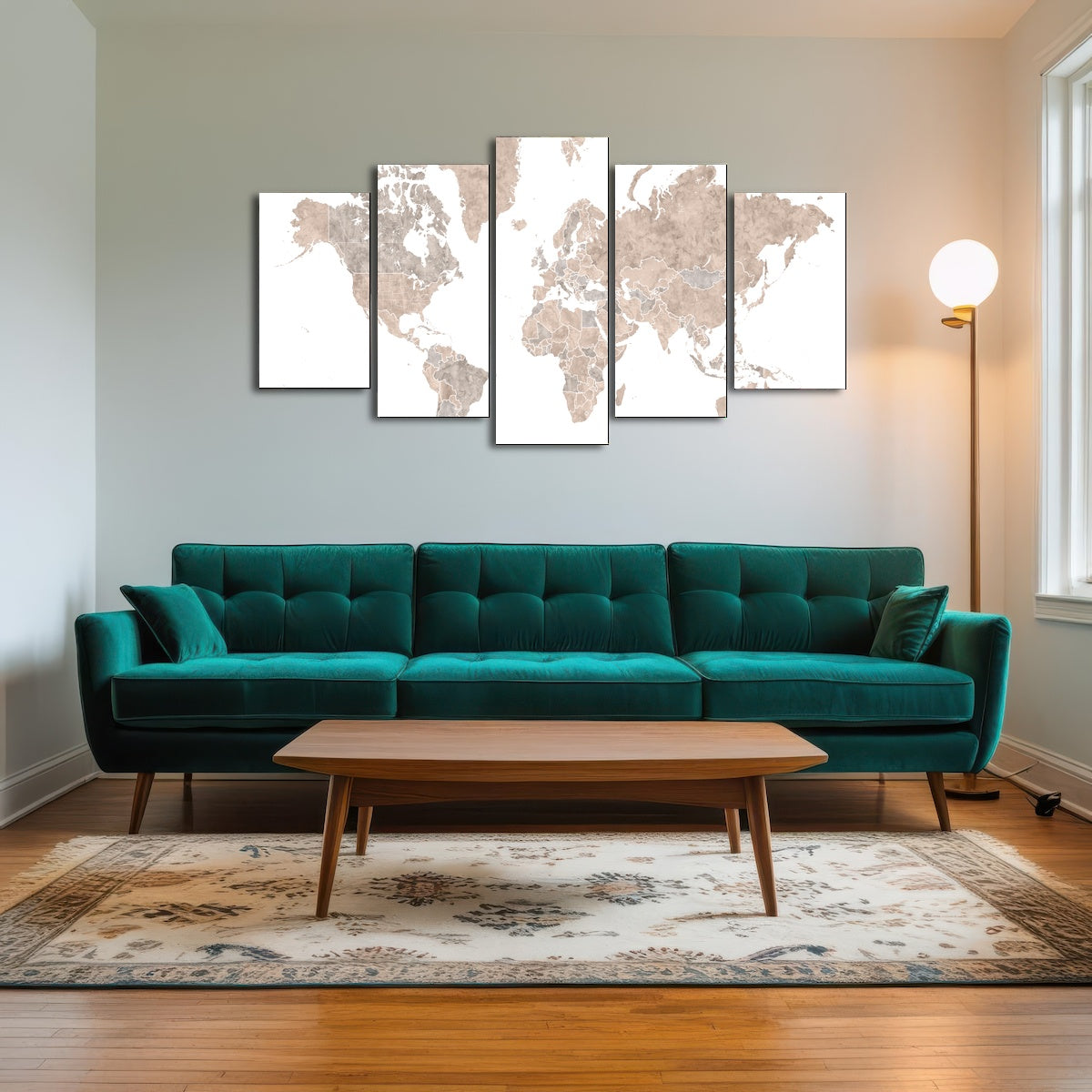 AUTO-MOCKUP ROOM | World Map 1