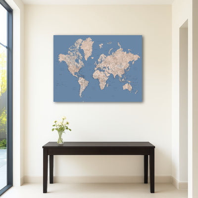 AUTO-MOCKUP ROOM | World Map 20