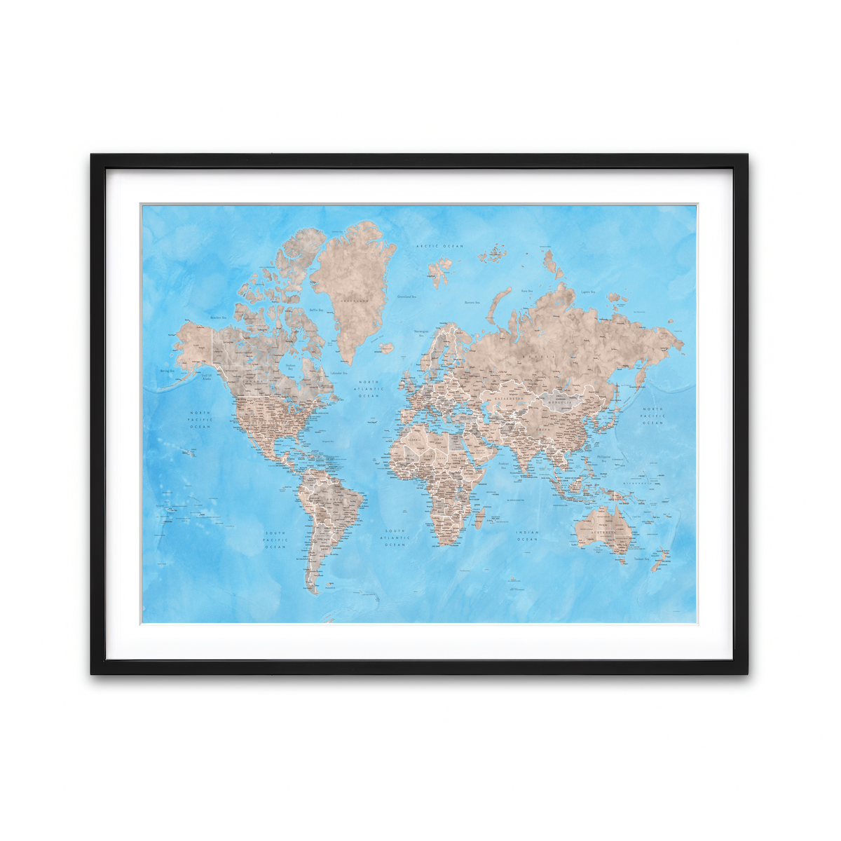 Framed Print 4x3 Black