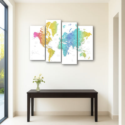 AUTO-MOCKUP ROOM | World Map 25