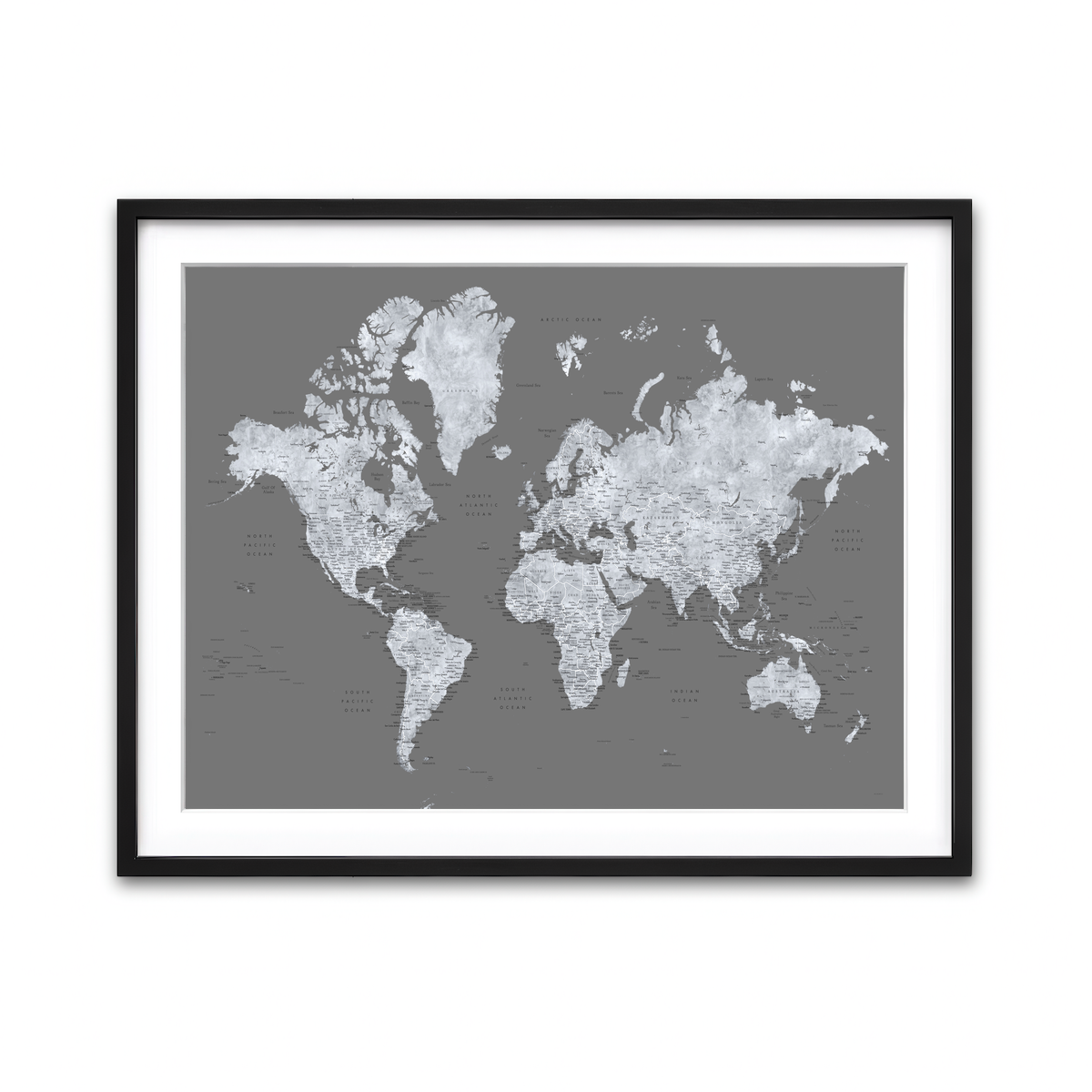 Framed Print 4x3 Black