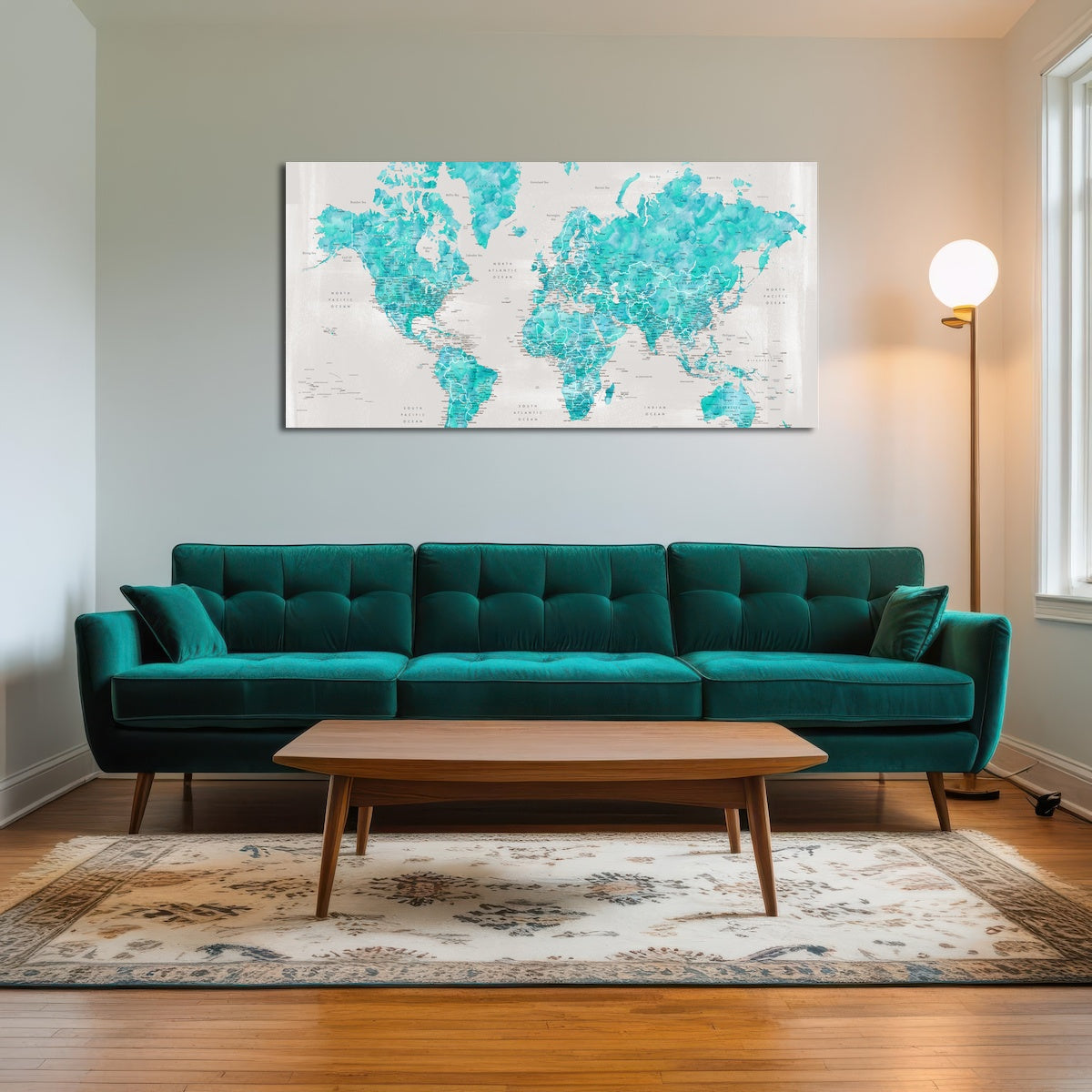 AUTO-MOCKUP ROOM | World Map 27