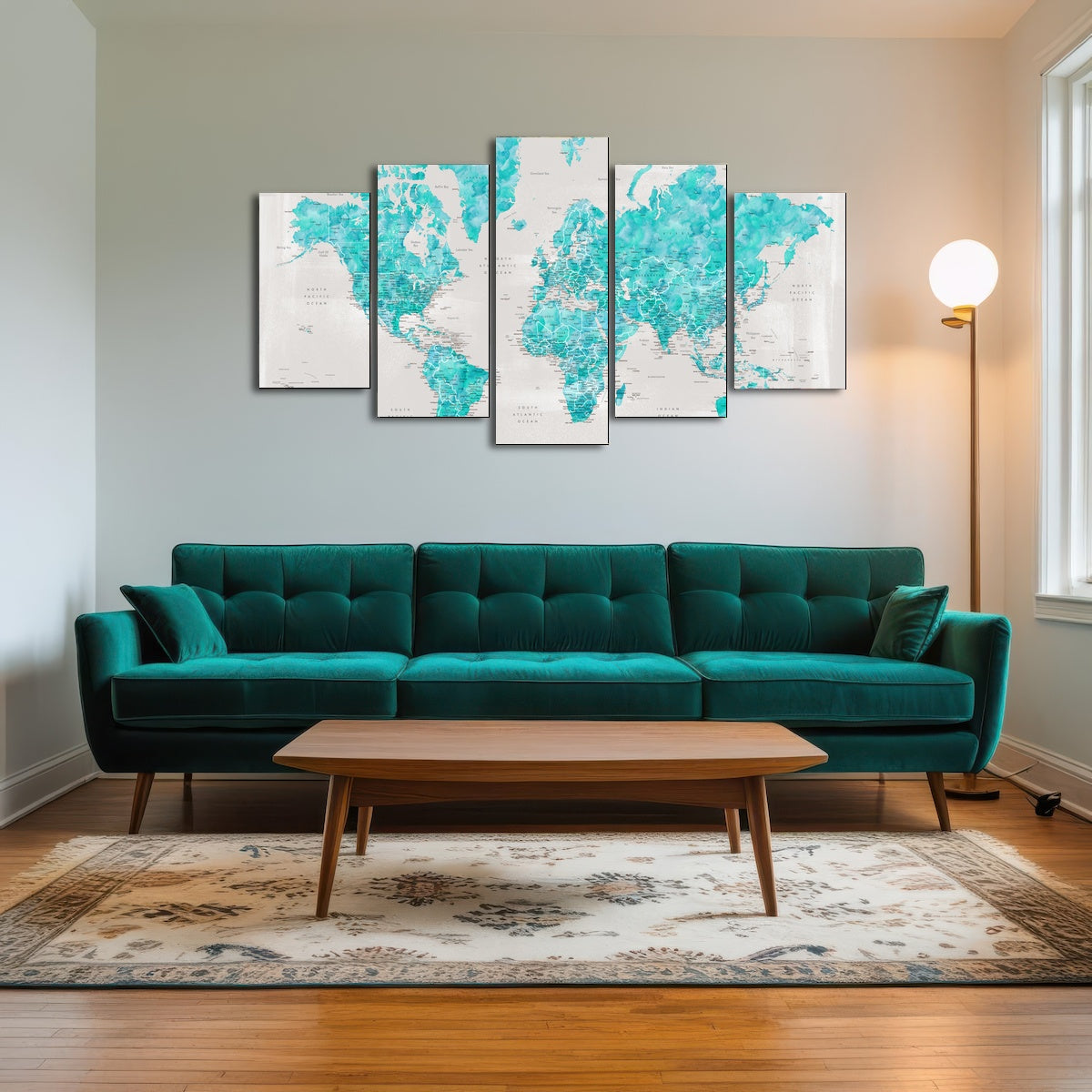 AUTO-MOCKUP ROOM | World Map 27