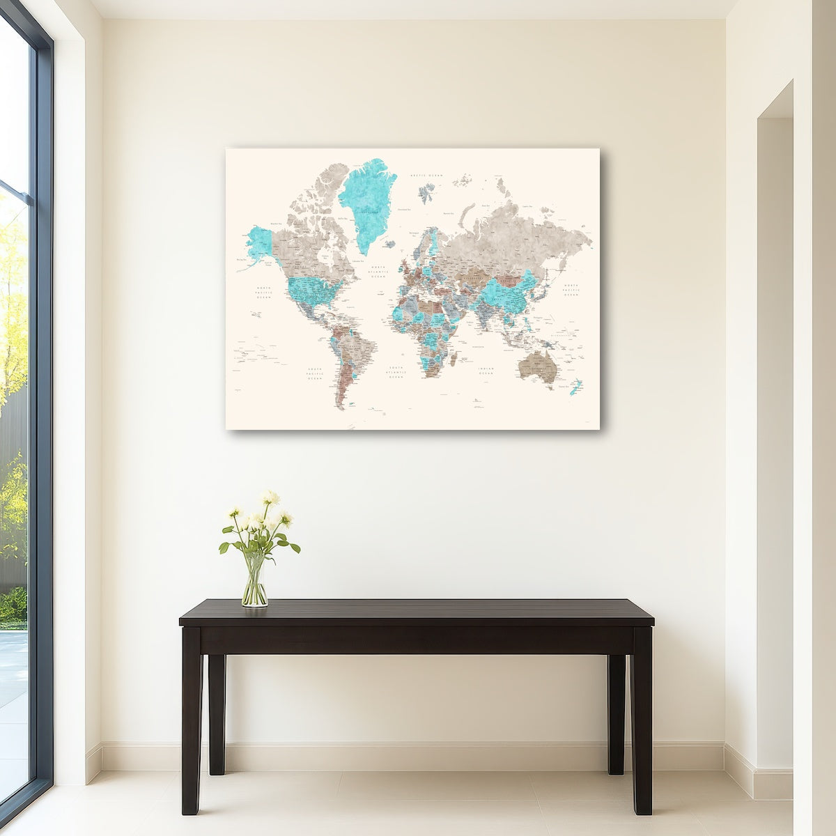 AUTO-MOCKUP ROOM | World Map 32