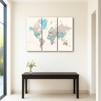 AUTO-MOCKUP ROOM | World Map 32