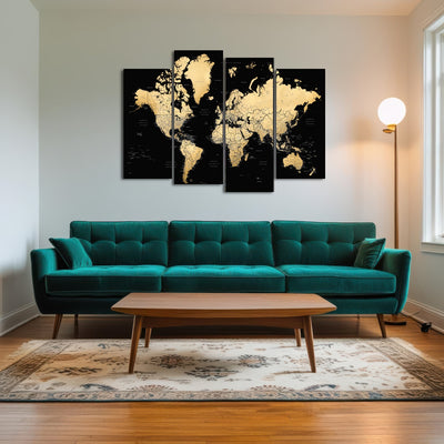 AUTO-MOCKUP ROOM | World Map 34