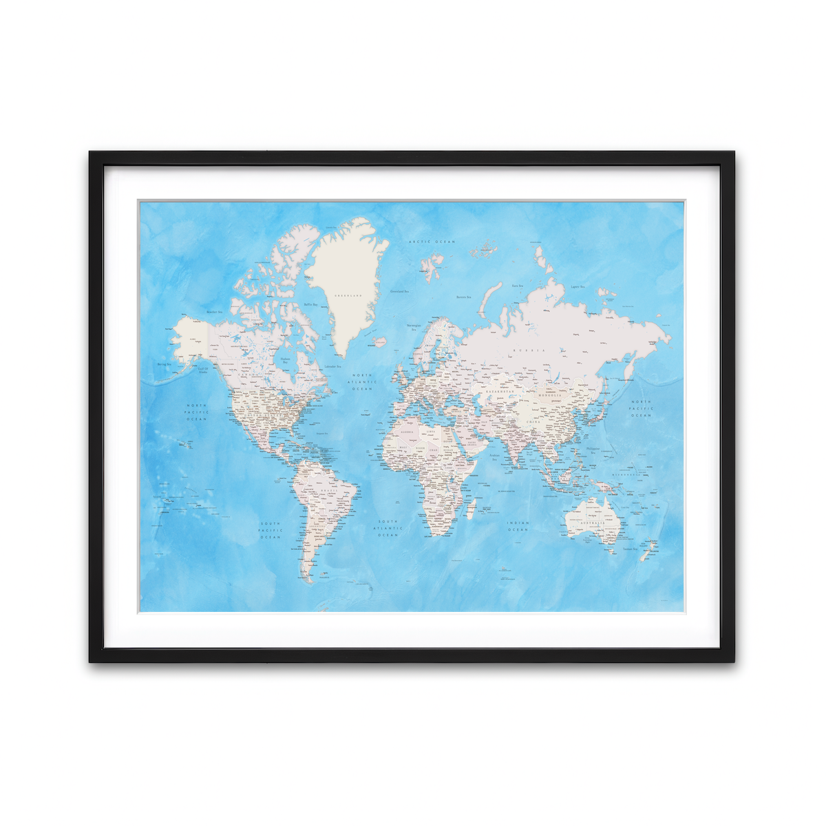 Framed Print 4x3 Black