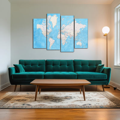 AUTO-MOCKUP ROOM | World Map 35