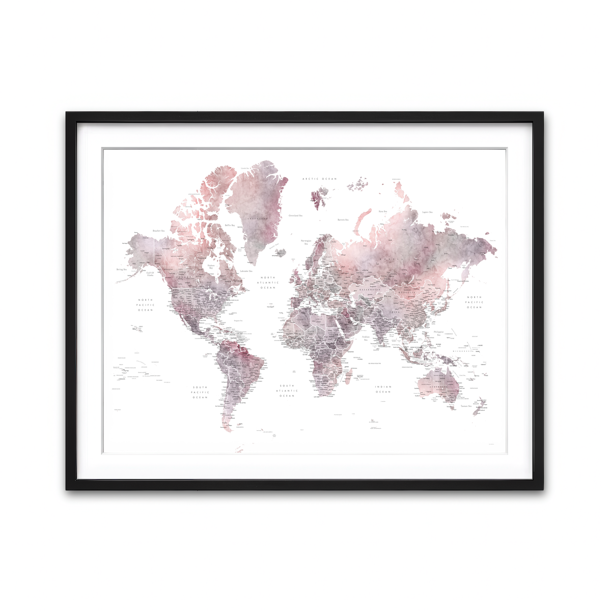 Framed Print 4x3 Black