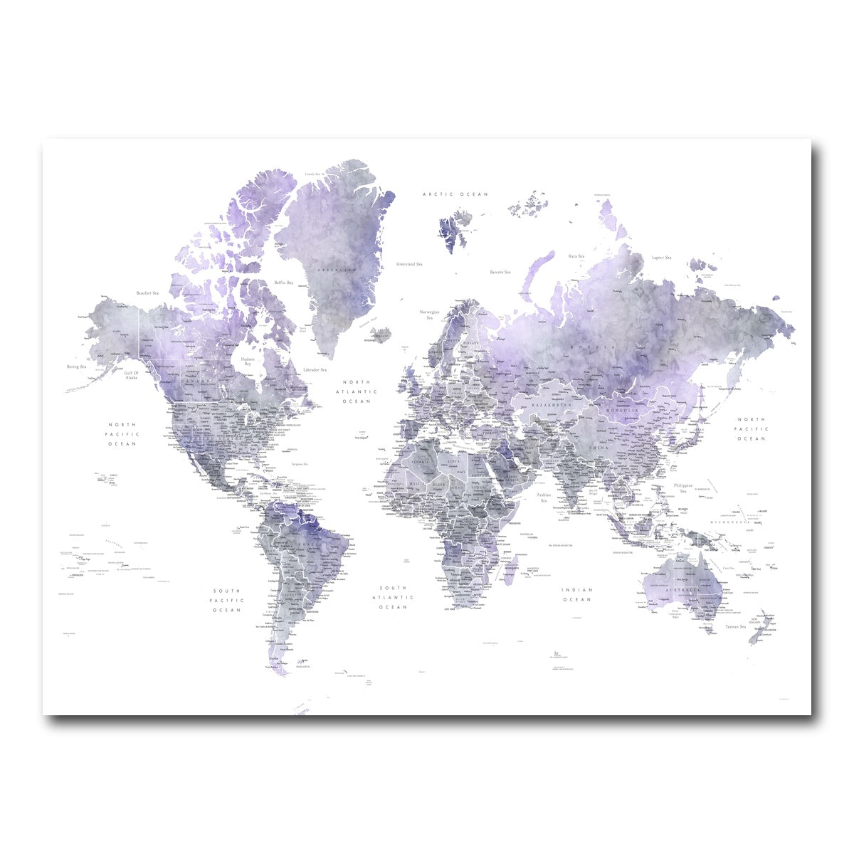 AUTO-MOCKUP WHITE | World Map 38 | 1 Piece | Gallery Wrap Canvas | group=4x3