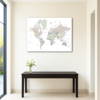 AUTO-MOCKUP ROOM | World Map 3