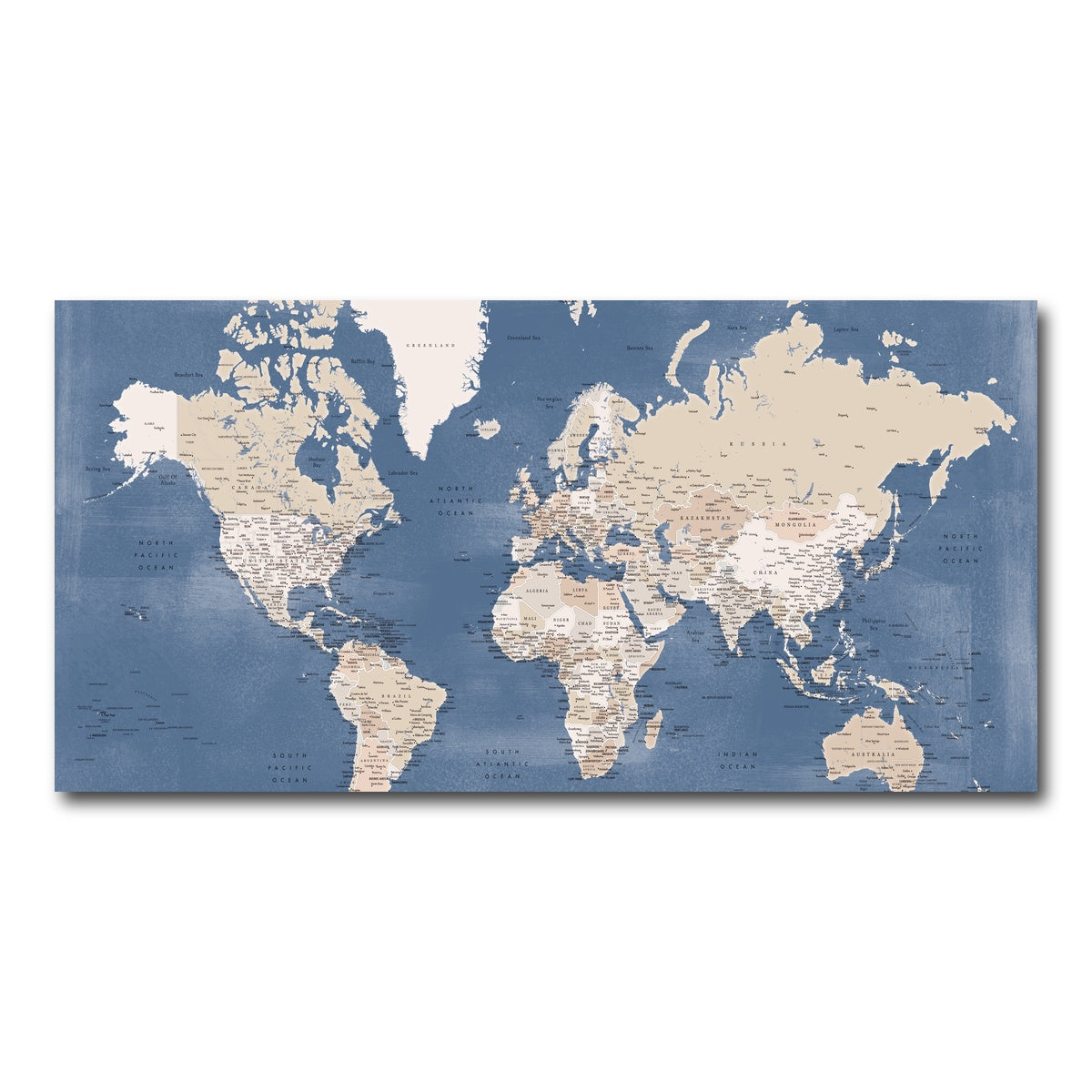 AUTO-MOCKUP WHITE | World Map 40 | 1 Piece | Gallery Wrap Canvas | group=2x1