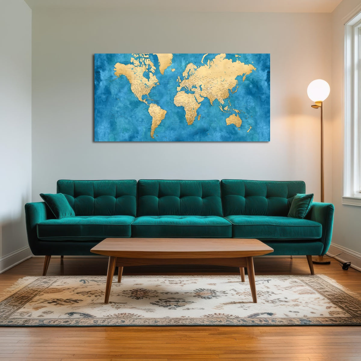 AUTO-MOCKUP ROOM | World Map 45