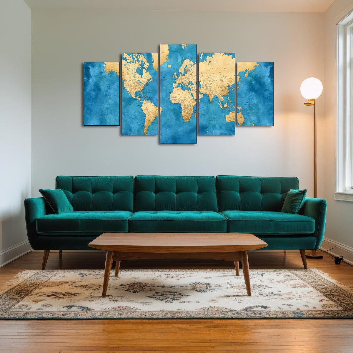 AUTO-MOCKUP ROOM | World Map 45