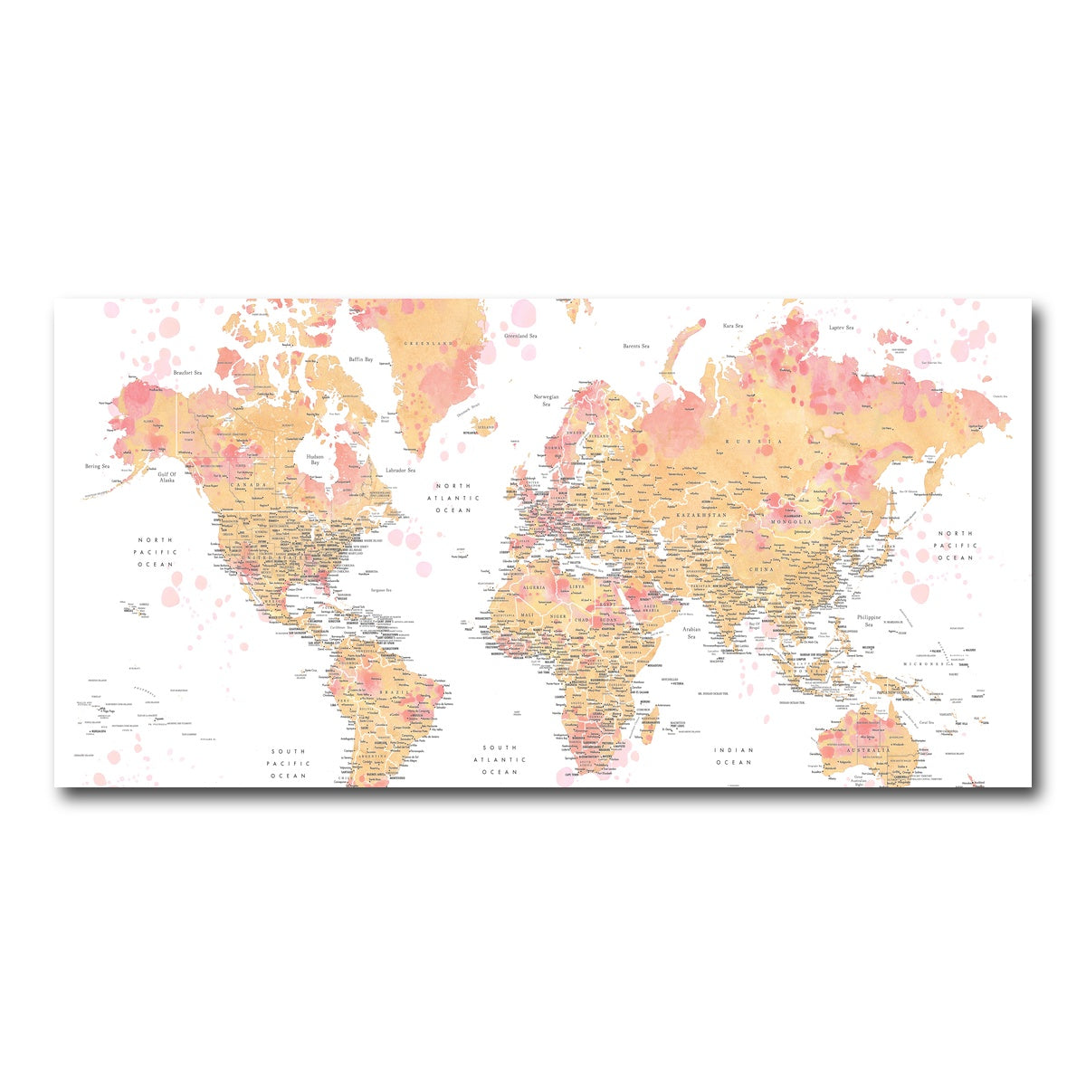 AUTO-MOCKUP WHITE | World Map 47 | 1 Piece | Gallery Wrap Canvas | group=2x1