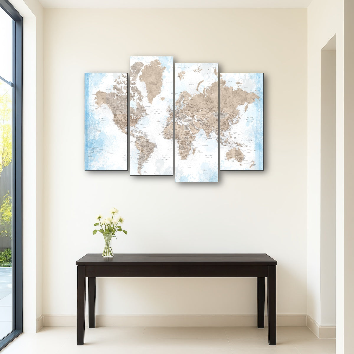 AUTO-MOCKUP ROOM | World Map 52