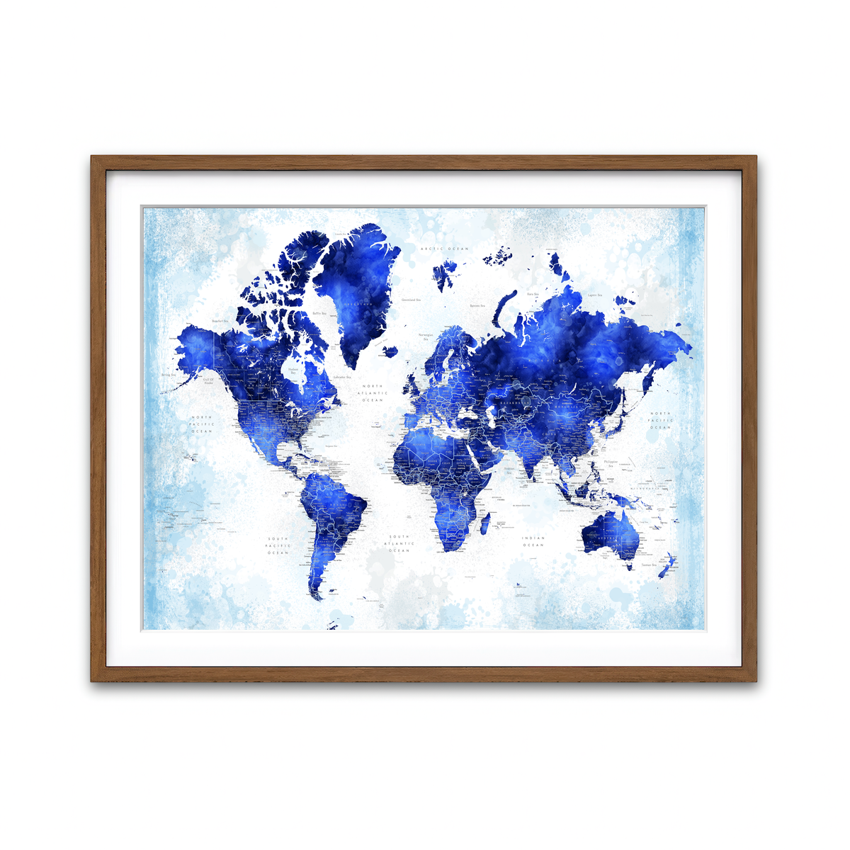 Framed Print 4x3 Walnut