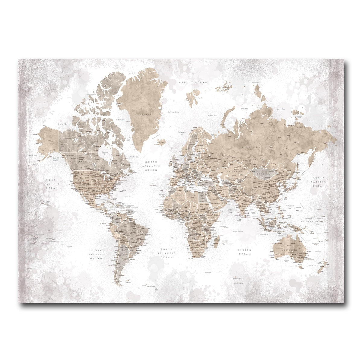 AUTO-MOCKUP WHITE | World Map 54 | 1 Piece | Gallery Wrap Canvas | group=4x3