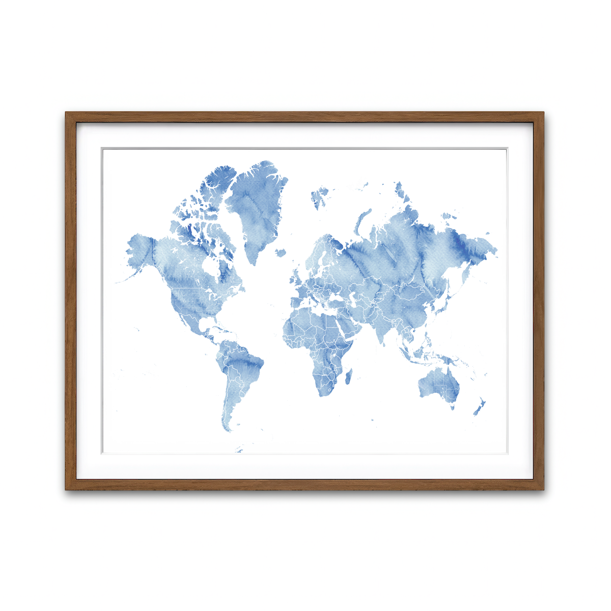 Framed Print 4x3 Walnut