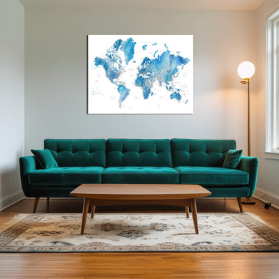 AUTO-MOCKUP ROOM | World Map 6