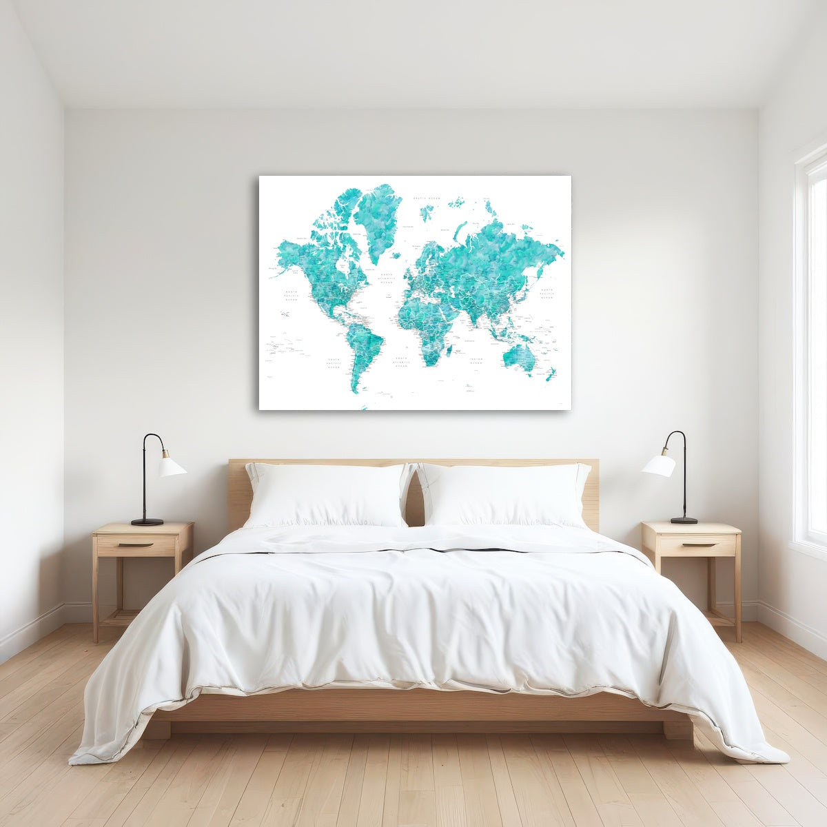 AUTO-MOCKUP ROOM | World Map 7