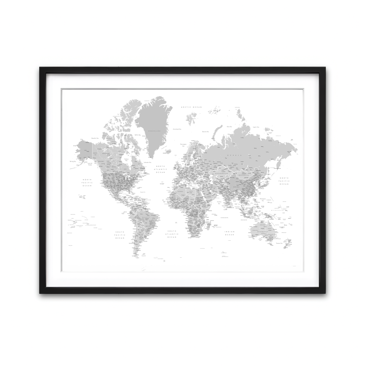 Framed Print 4x3 Black