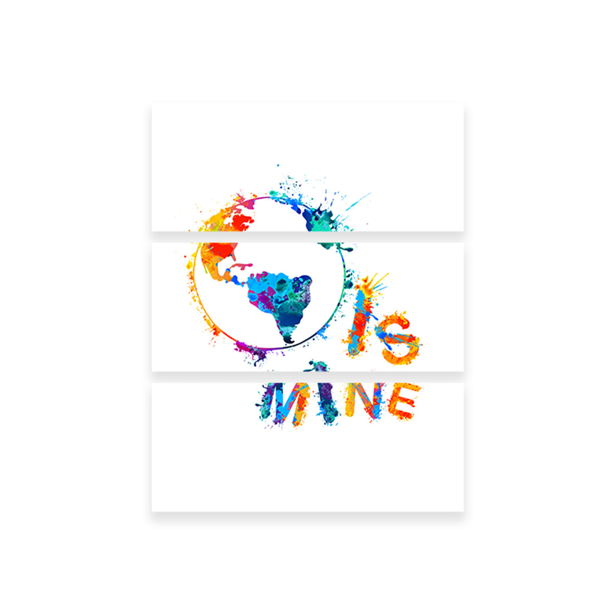 World is Mine Wall Art