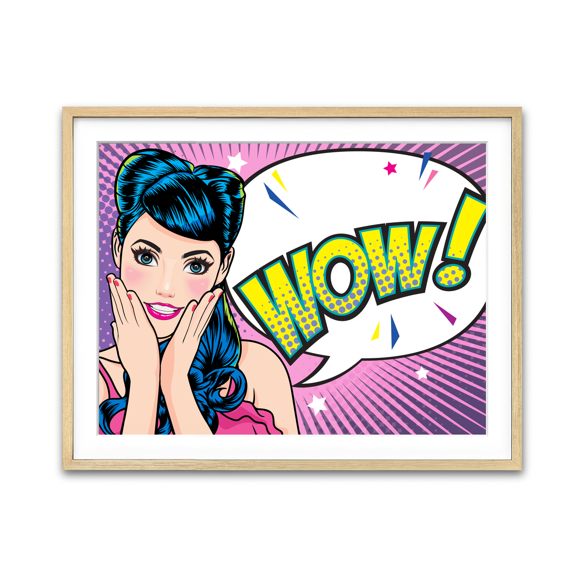 Framed Print 4x3 Natural