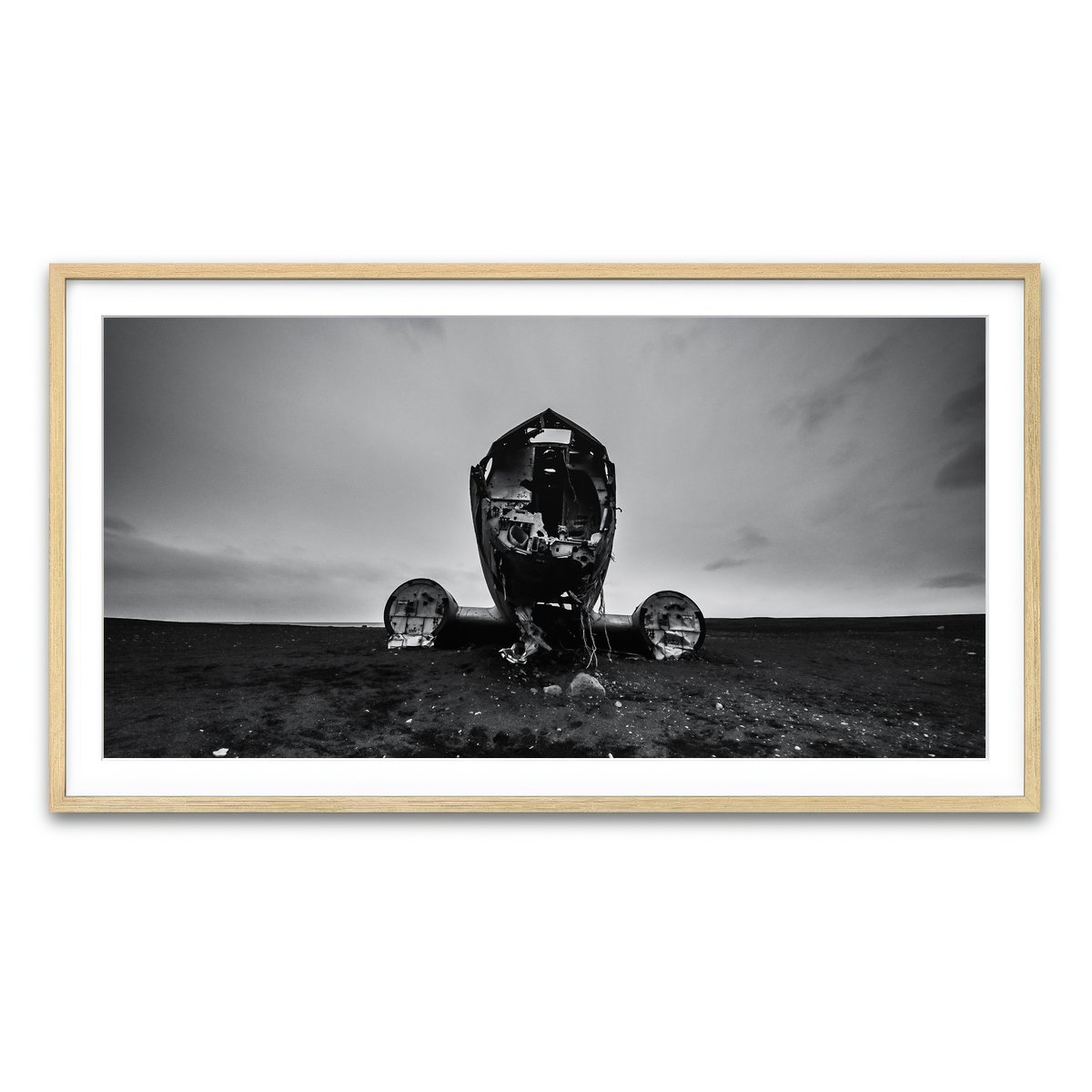 Framed Print 2x1 Natural