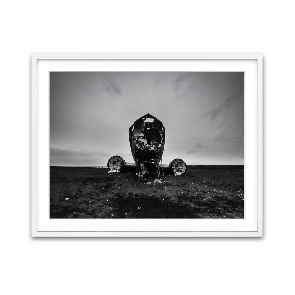 Framed Print 4x3 White