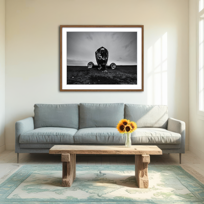 AUTO-MOCKUP ROOM | Wreckage Wall Art