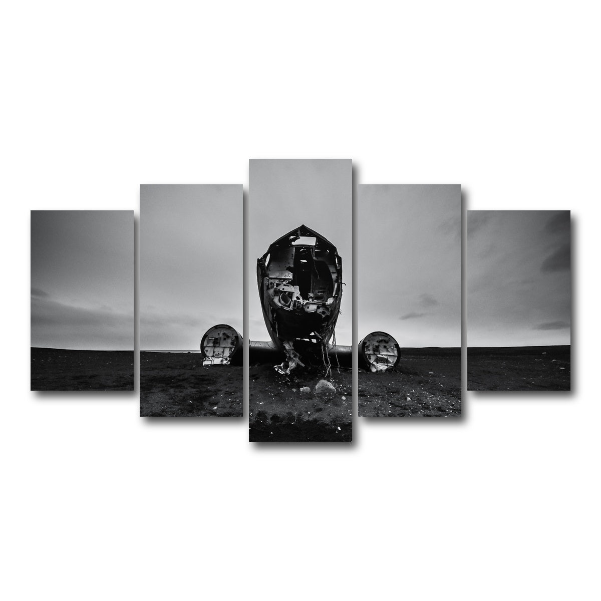 AUTO-MOCKUP WHITE | Wreckage | 5 Piece | Gallery Wrap Canvas | group=5_normal