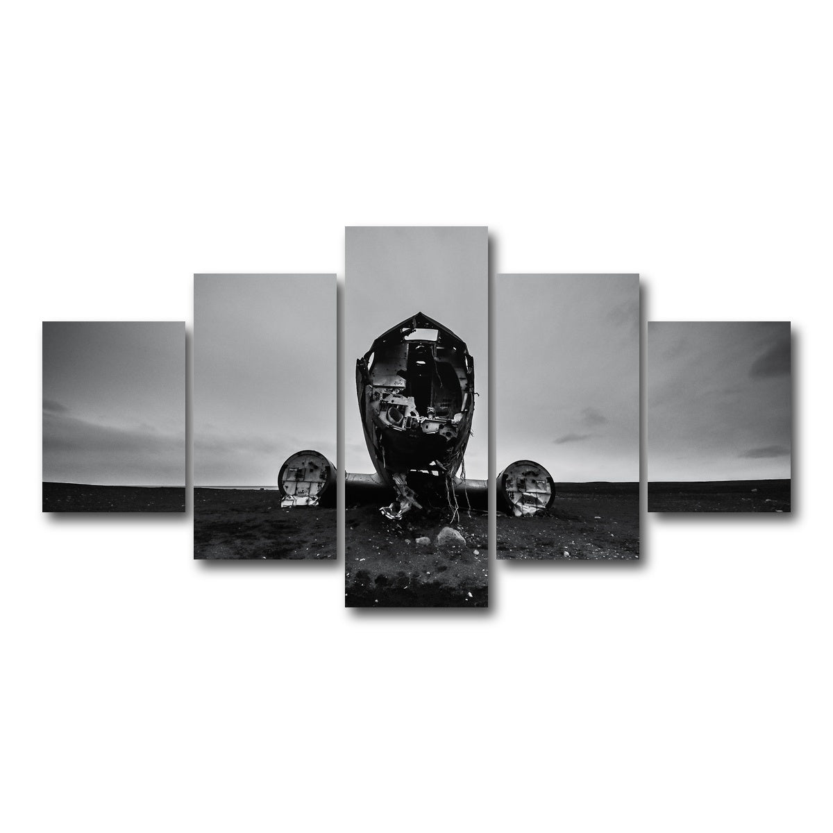 AUTO-MOCKUP WHITE | Wreckage | 5 Piece | Gallery Wrap Canvas | group=5_short