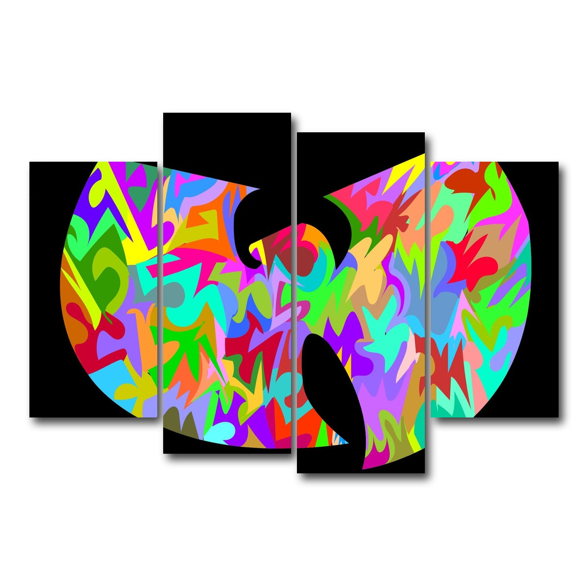 AUTO-MOCKUP WHITE | Wutang | 4 Piece | Gallery Wrap Canvas | group=4_short